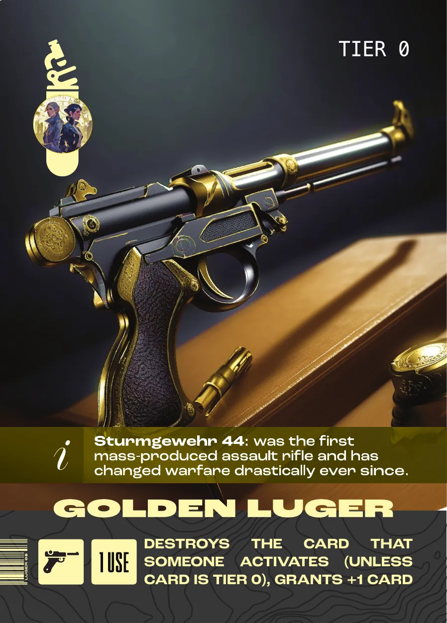 Golden Luger, a Tier 0 card