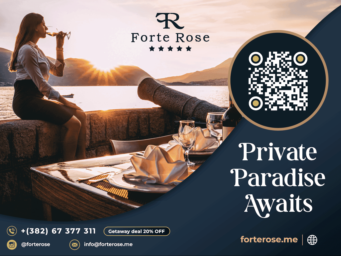 Second Forte Rose billboard design